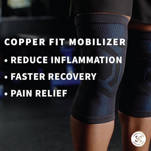 Copper Fit ProSeries Mobilizer Knee Sleeve for Advanced Recovery - 2XL
Copper Fit Mobilizer Knee Sleeve with Removable S