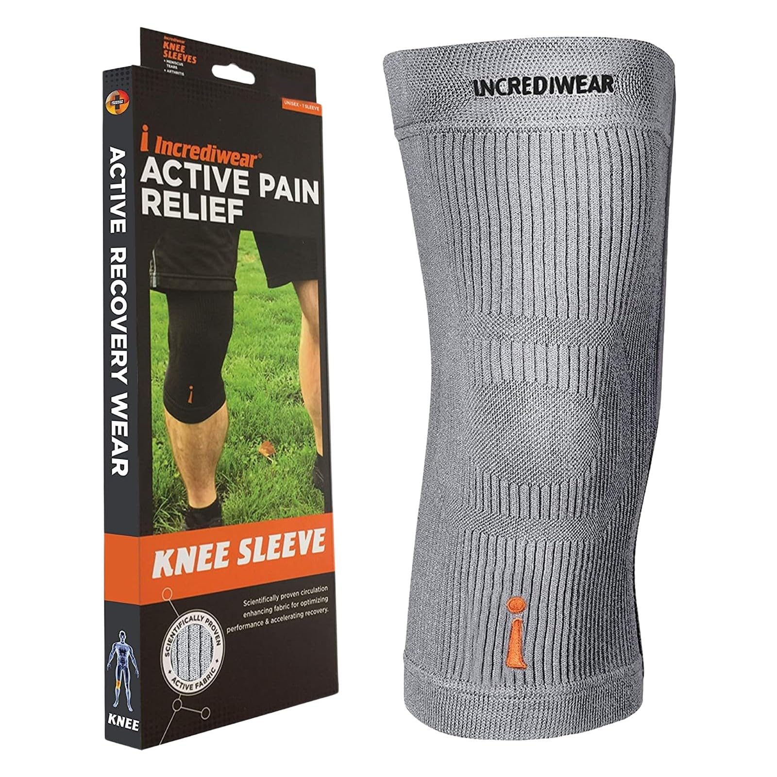 Incrediwear Knee Sleeve for Knee Pain Relief and Support